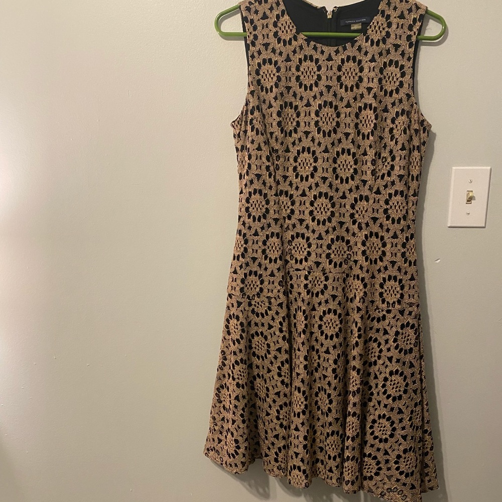 Tan dress Tommy Hilfiger